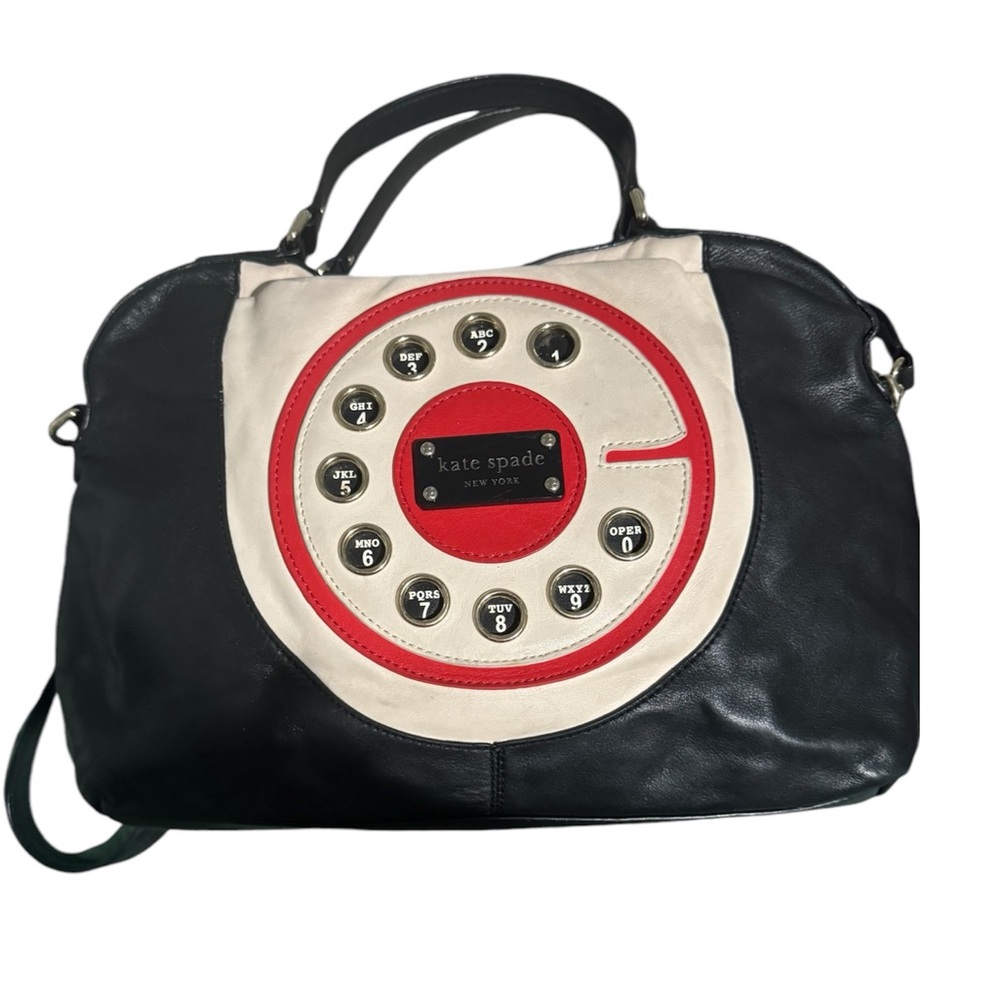 VINTAGE-KATE SPADE CALL ME HAYDEN PHONE BAG- GOOD CONDITION
